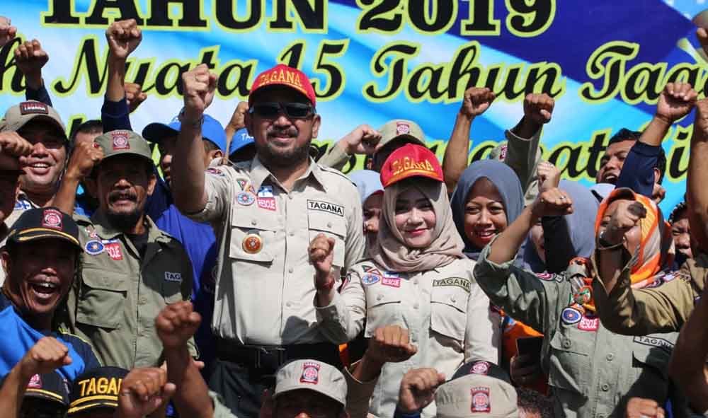 HUT Tagana ke 15 di Ponorogo