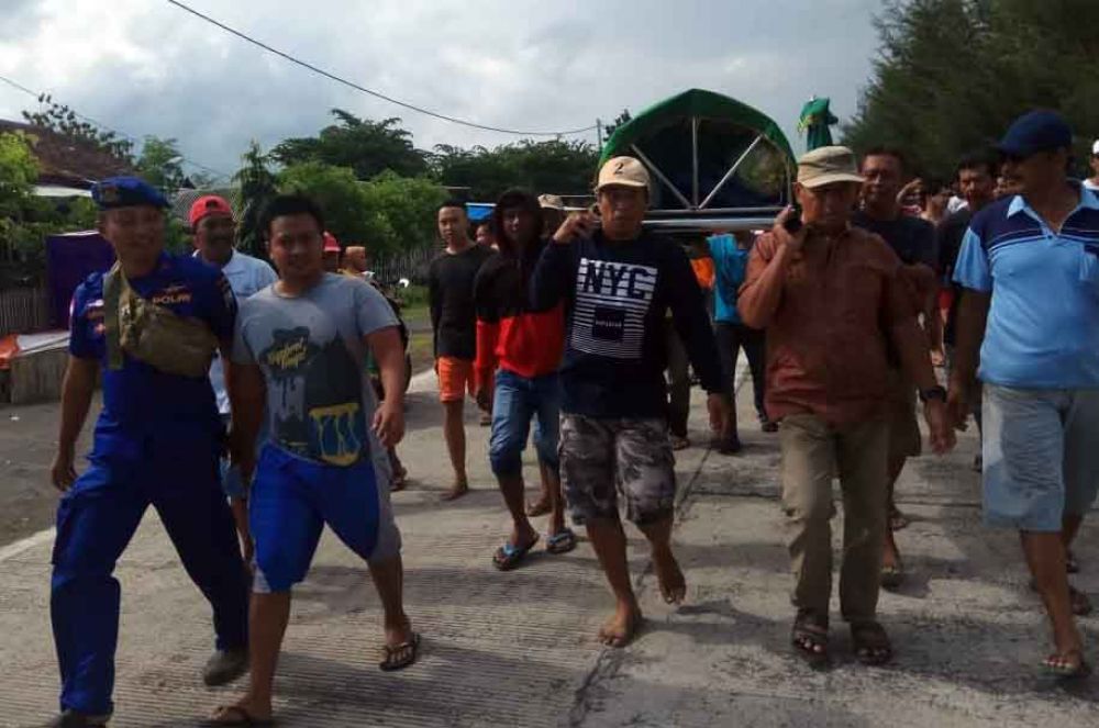 Kapal Pecah, Seorang Nelayan Ditemukan Tewas di Laut Banyuwangi