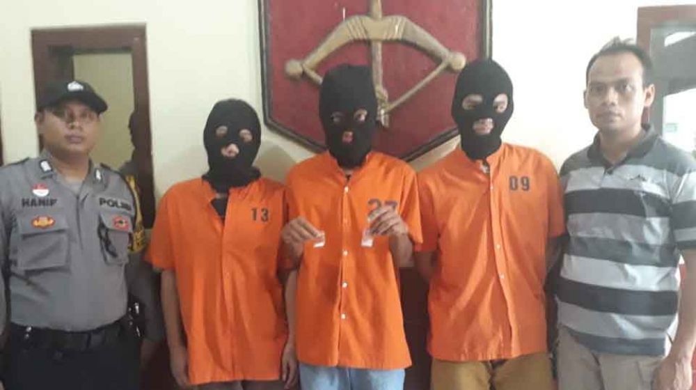 Ketiga pelaku ditangkap Polsek Tandes