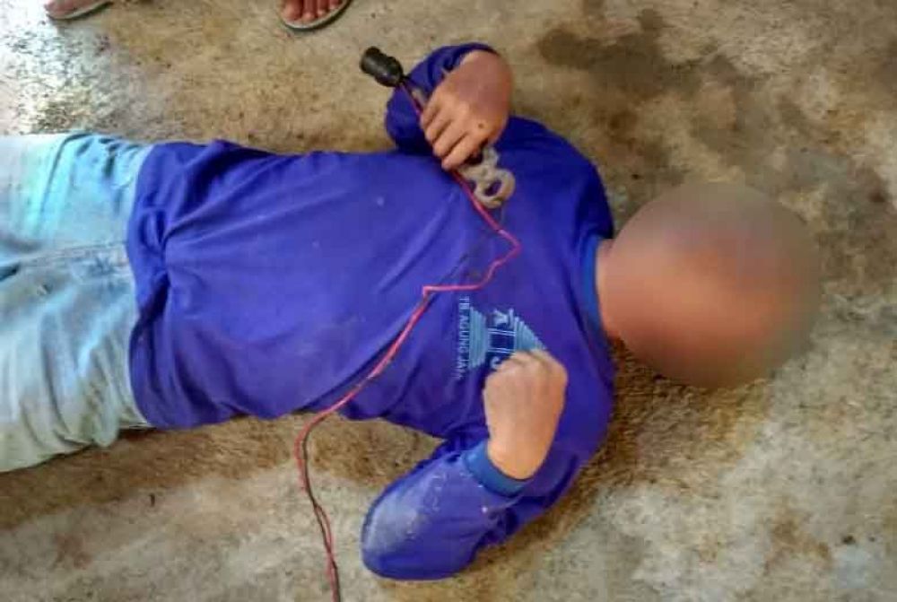 Korban meninggal di dapur diduga tersetrum