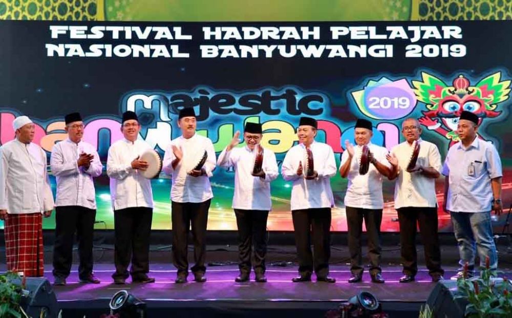 Pembukaan Festival Hadrah Pelajar Nasional 