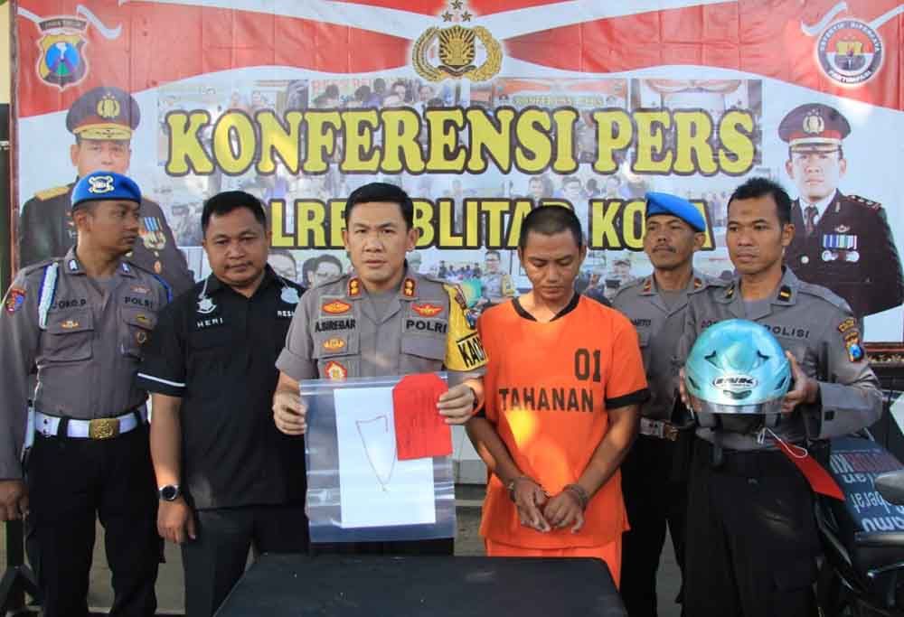 Polisi tangkap residivis jambret di Blitar