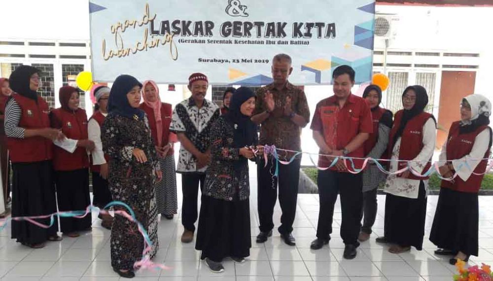 Pembentukan kader Gertak Kita di Kecamatan Jambangan, Surabaya