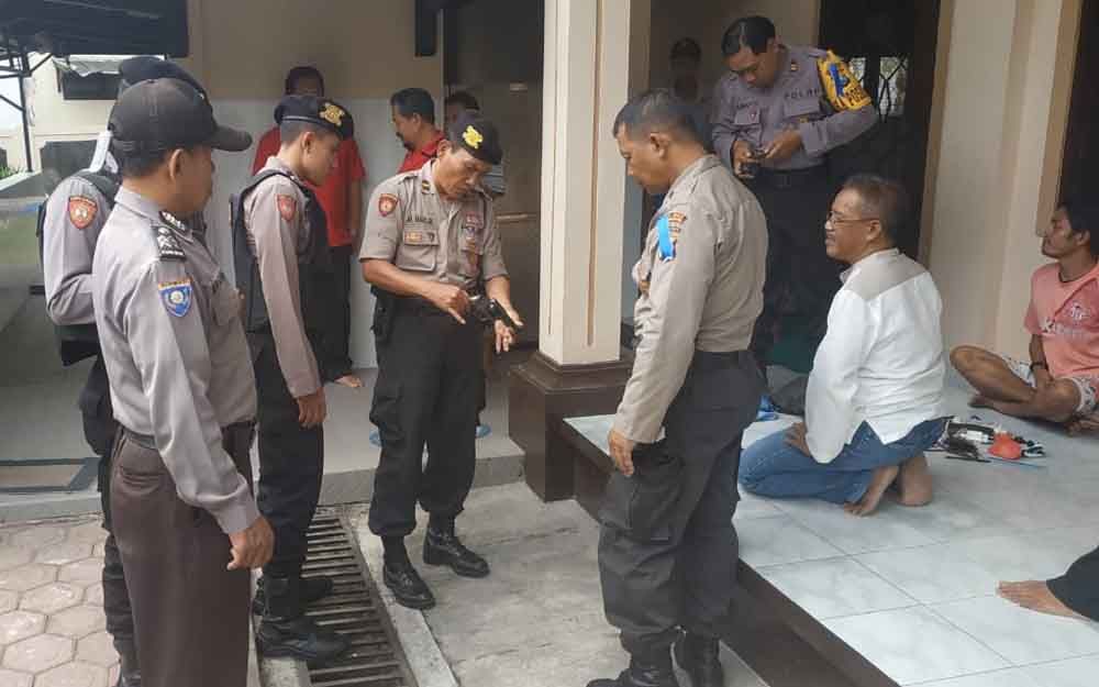 Polisi mengamankan senpi di Tulungagung