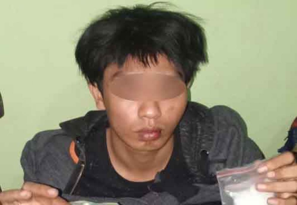 Tersangka diringkus beserta bb narkoba