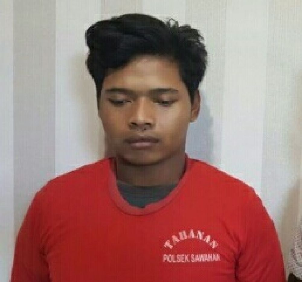Pelaku jambret yang ditangkap Polsek Sawahan