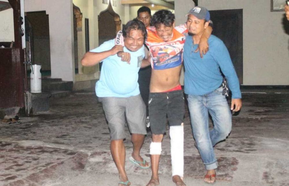 Pelaku ditembak petugas di bagian kaki