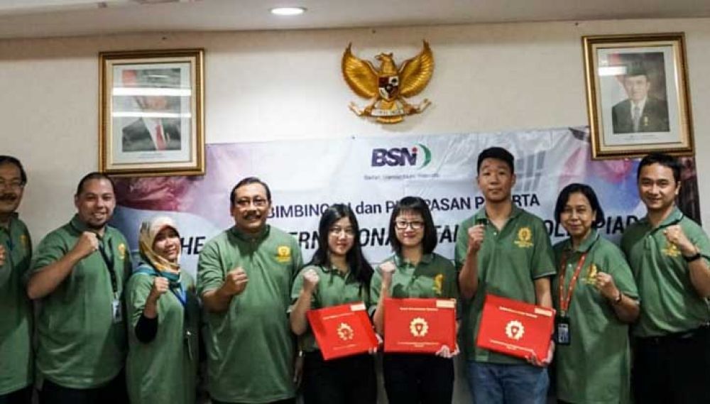 Tim SMA Katolik St. Louis 1 Surabaya mengikuti The International Standard Olympiad 