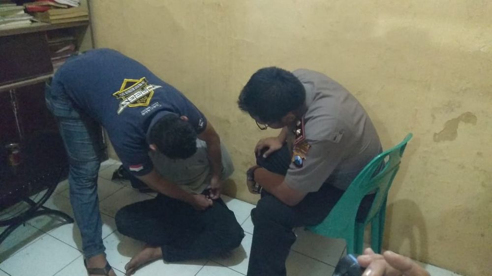 Pelaku diamankan polisi dari amukan warga