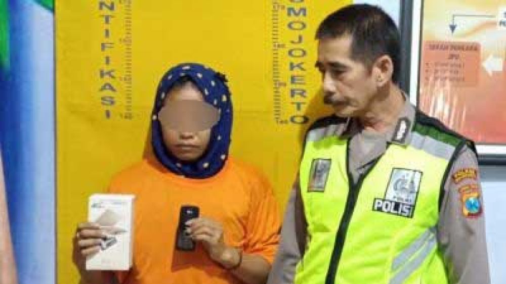 Pelaku diamankan Polsek Sooko