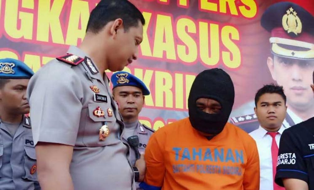Ini Motif Tersangka Penganiaya Pria-Wanita Bersimbah Darah di Sidoarjo
