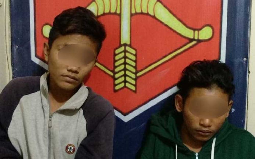 Dua remaja curi elpiji diamankan Polsek Sukolilo