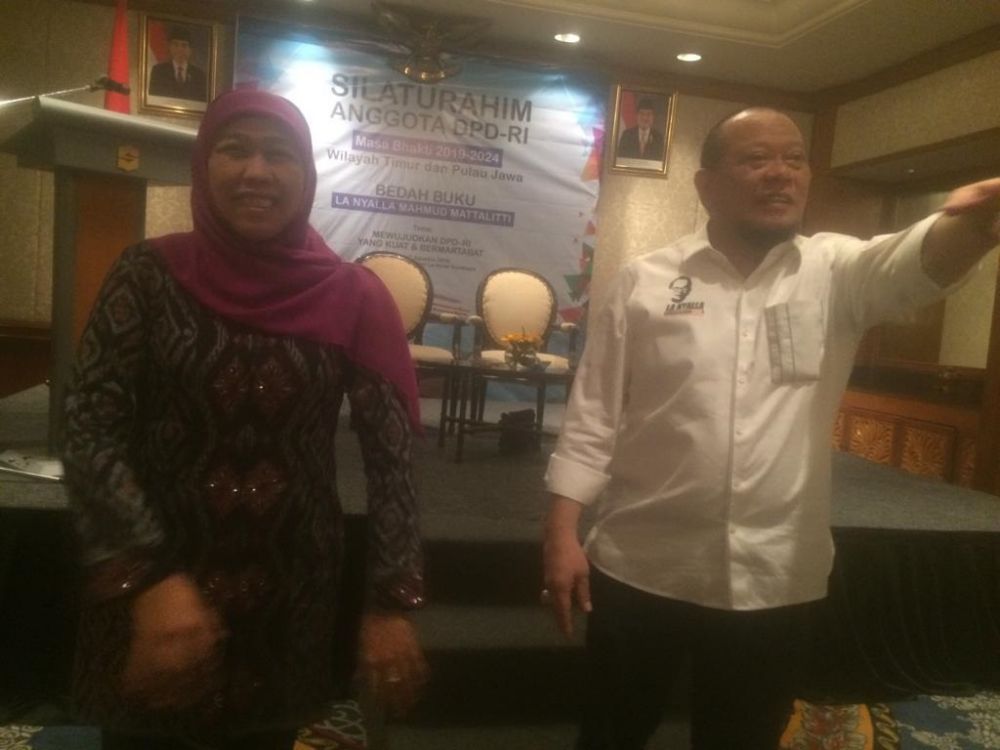 Khofifah dan La Nyalla di Shangri-La