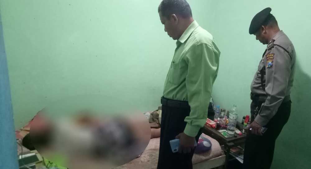 Polisi datang ke kos korban di Pasuruan