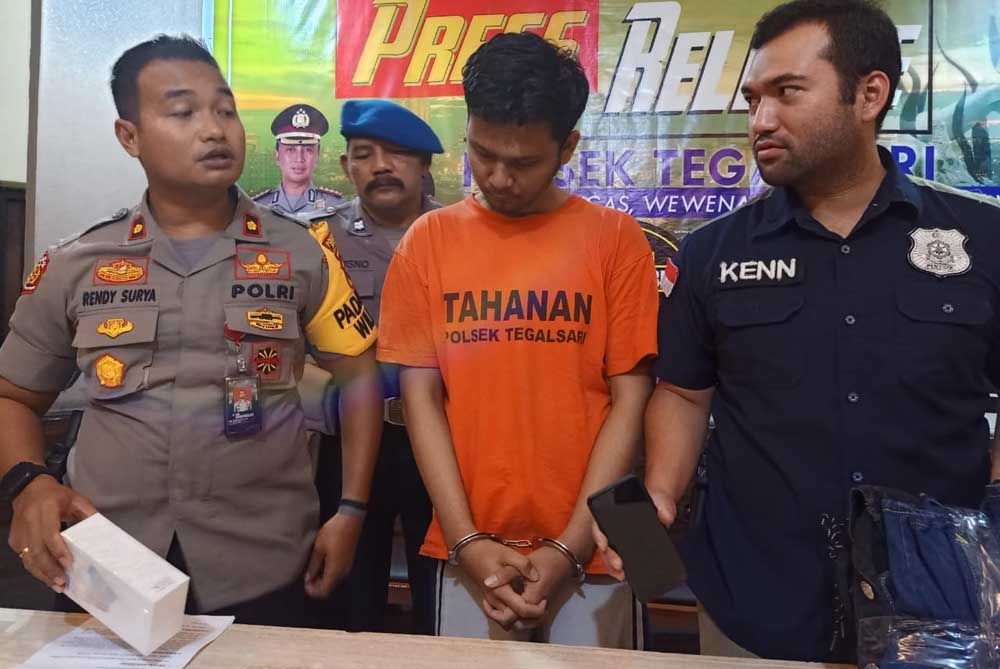 Pelaku bobol kartu kredit ditangkap Polsek Tegalsari