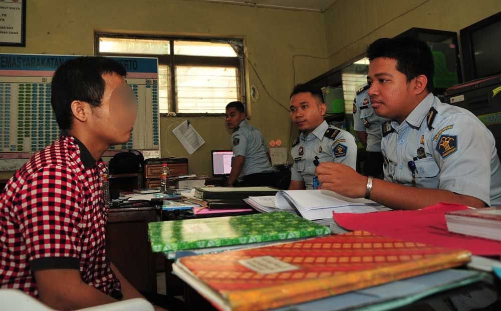 Muh Aris di Lapas Klas IIB Mojokerto