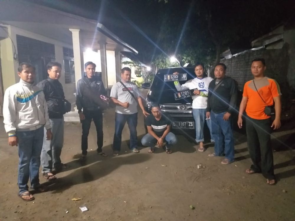 Pelaku ditangkap Polsek Grati