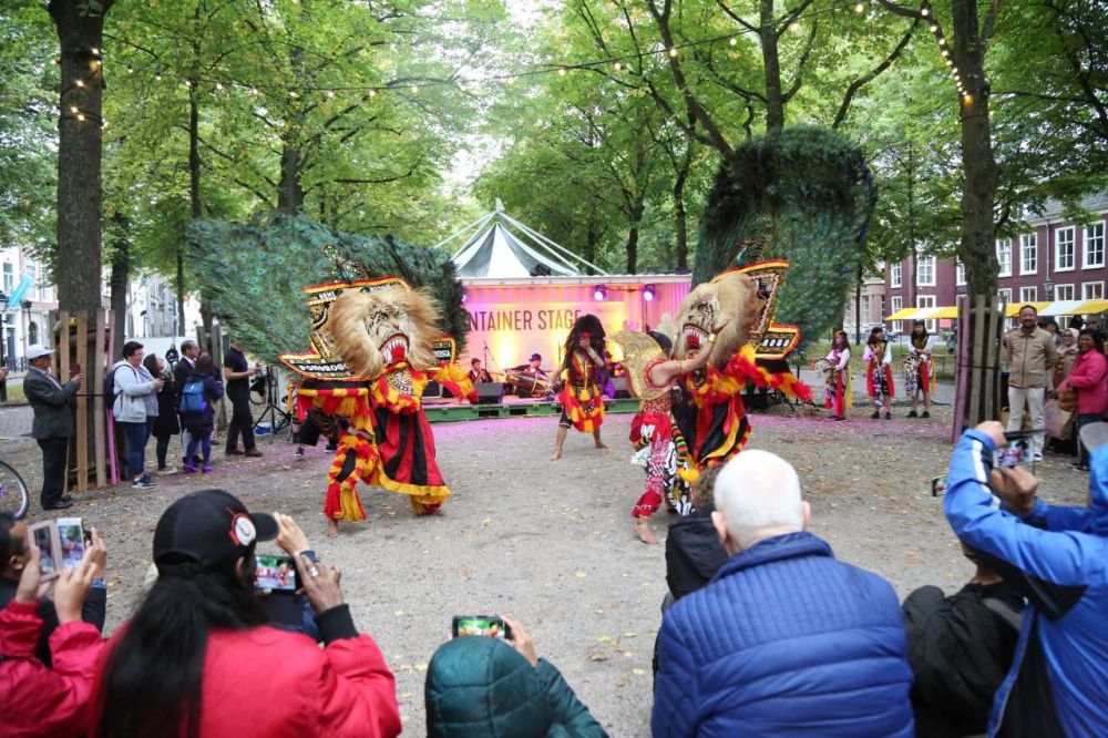 Penampilan Reog Ponorogo di Belanda
