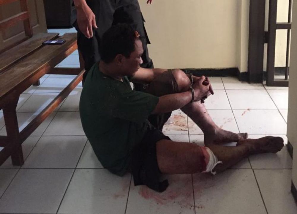 Pencuri motor di Blitar ditembak kakinya saat berupaya kabur