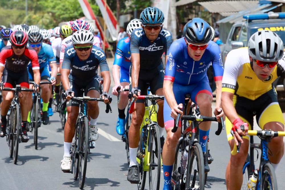 Pebalap ITdBI 2019 di etape 3 menempuh lintasan 109,3 kilometer