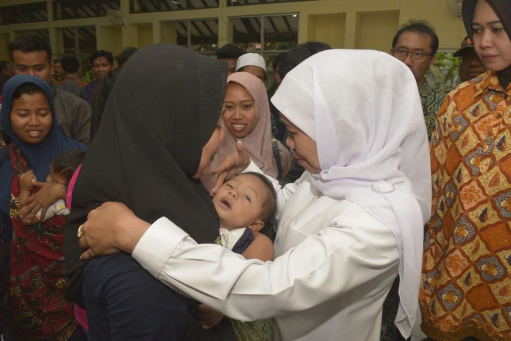Gubernur Khofifah Jamin Pendidikan Anak Perantau Wamena asal Jatim