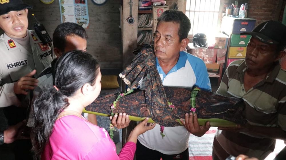 Bayi Andini Ayuningstyas yang tewas