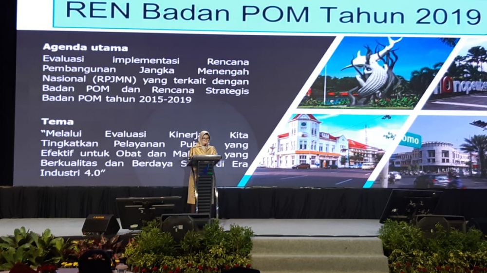 Deputi Bidang Pengawasan Obat Tradisional, Suplemen Kesehatan dan Kosmetik BPOM RI, Mayagustina Andarini 