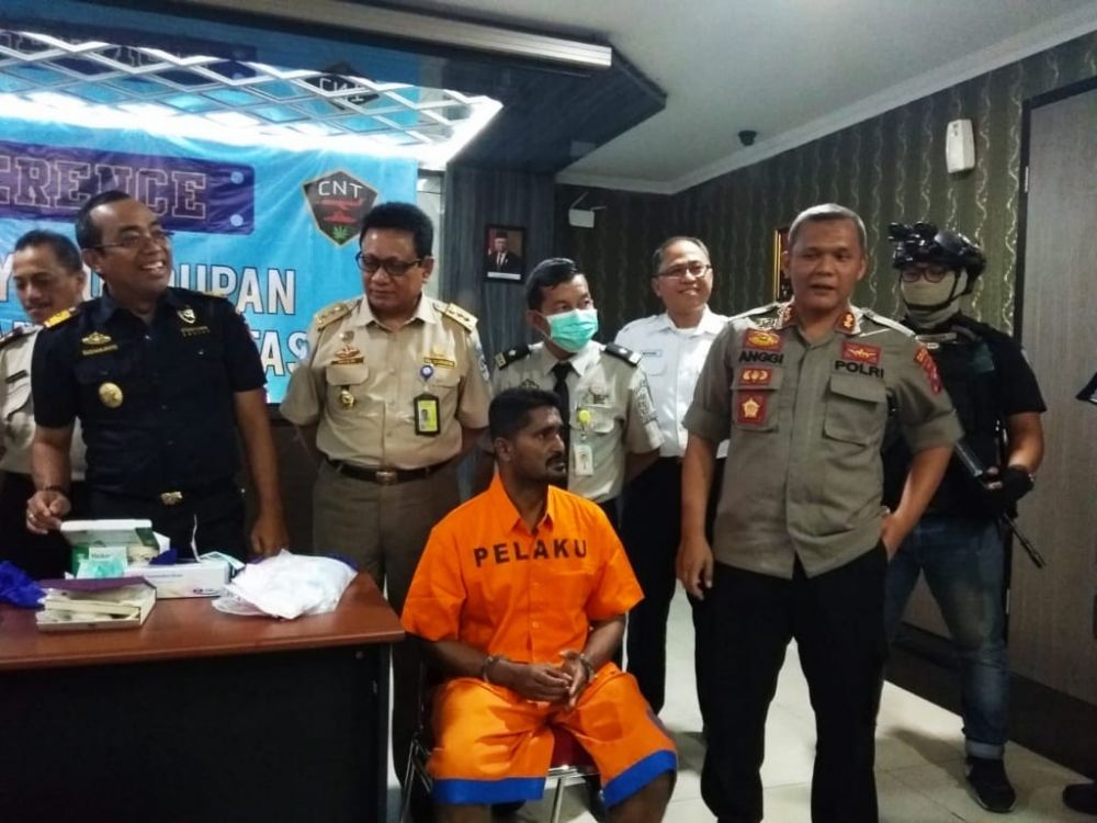 Penumpang MH-873 yang membawa sabu diamankan Bea Cukai 