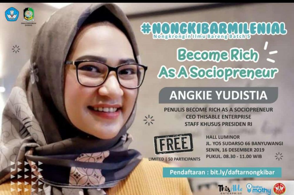 Angkie Yudistia, stafsus Presiden akan datang ke Banyuwangi