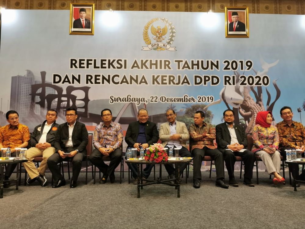 Refleksi akhir tahun DPD RI