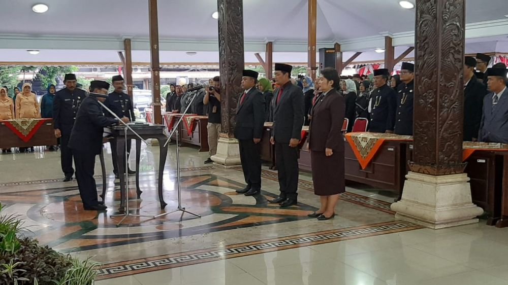 Mutasi 231 pejabat di Blitar oleh Bupati Rijanto