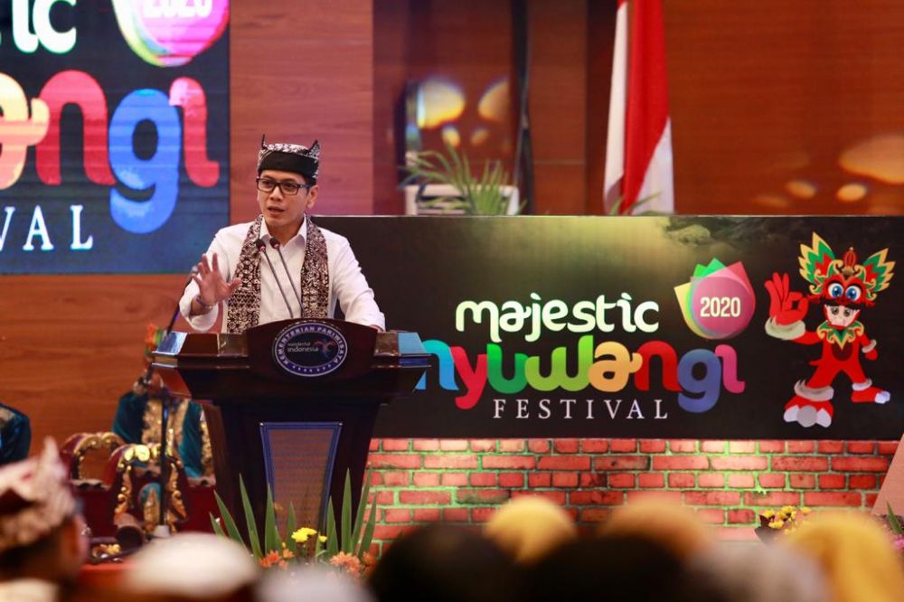 Menteri Pariwisata dan Ekonomi Kreatif Wishnutama Kusubandio