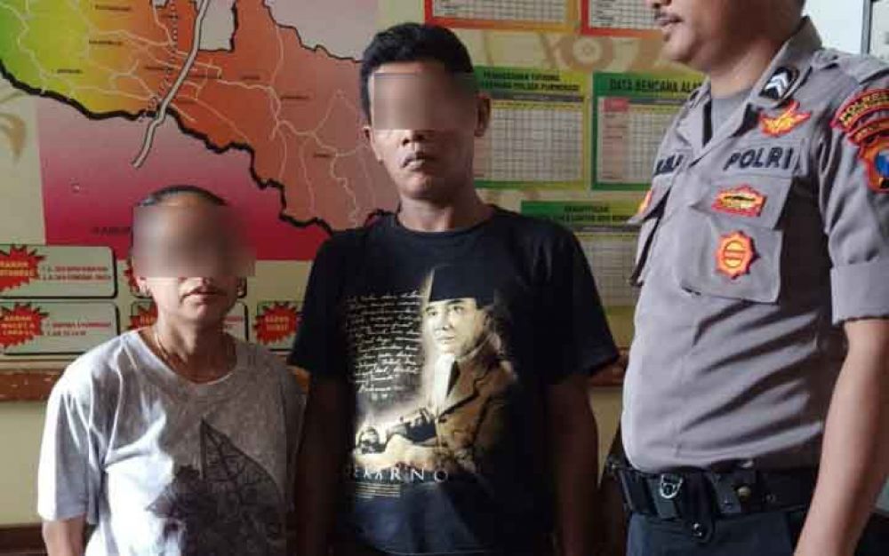 Pasangan suami istri diamankan setelah terbukti memalsukan surat tanah