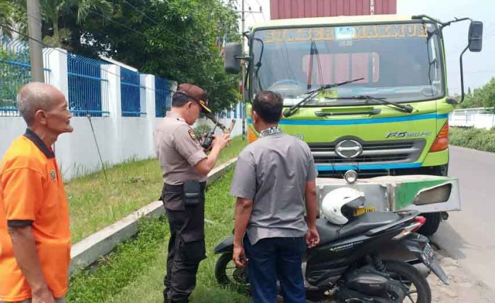 Truk kontainer yang dibajak sopir ditemukan terparkir di Sidoarjo 