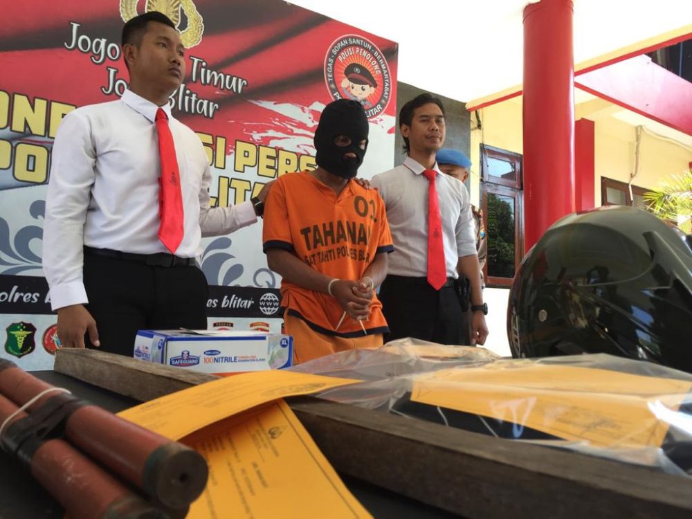 Kabur saat Ditangkap, Spesialis Bobol Rumah di Blitar Ditembak