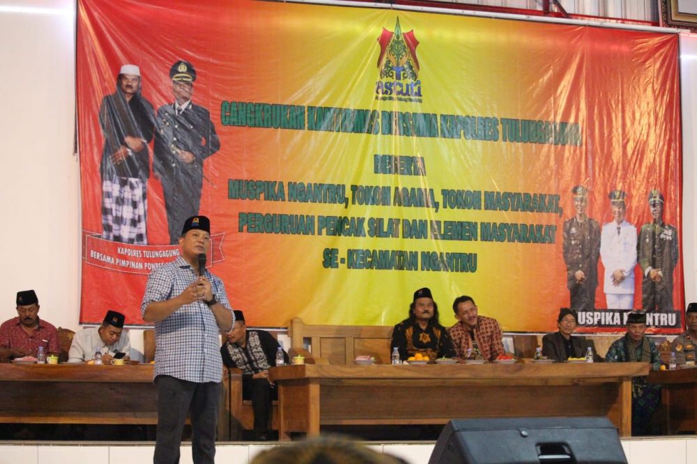 Kenalkan Jargon Astuti pada Warga Tulungagung, Ini Pesan Kapolres