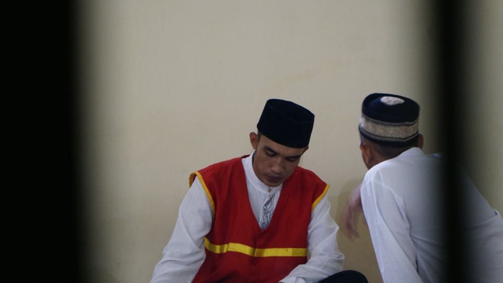 Terdakwa Joko Hermanto di PN Ponorogo