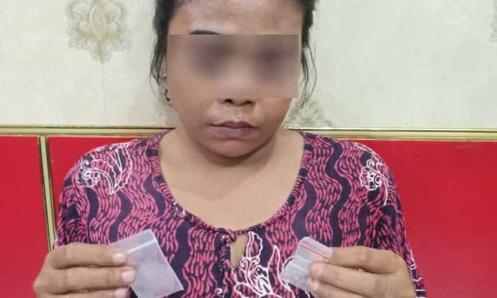 Tersangka penikmat sabu diamankan Polsek Kenjeran