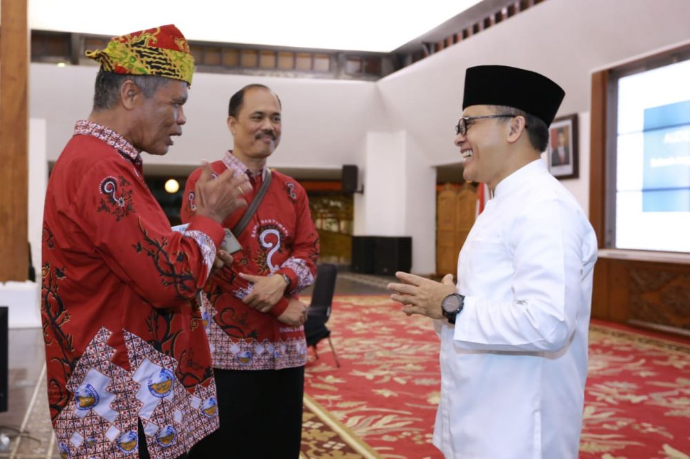 Bupati Abdullah Azwar Anas bertemu dengan Bamag di Banyuwangi