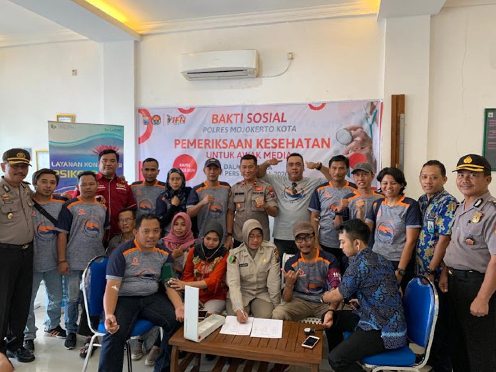 Kegiatan PWI Mojokerto Raya peringati HPN 