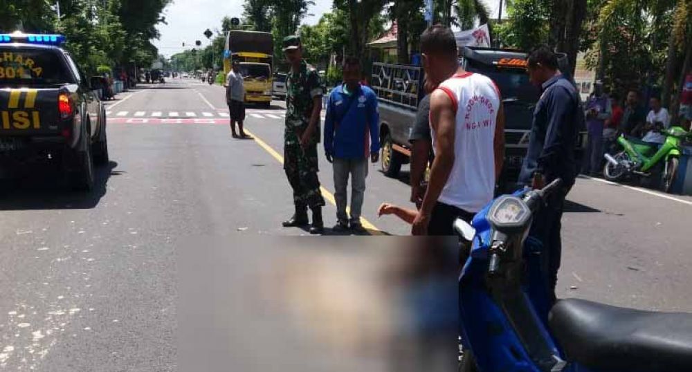 Korban yang tewas dalam kecelakaan di Ngawi