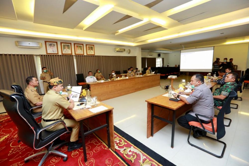 Rapat koordinasi di Banyuwangi