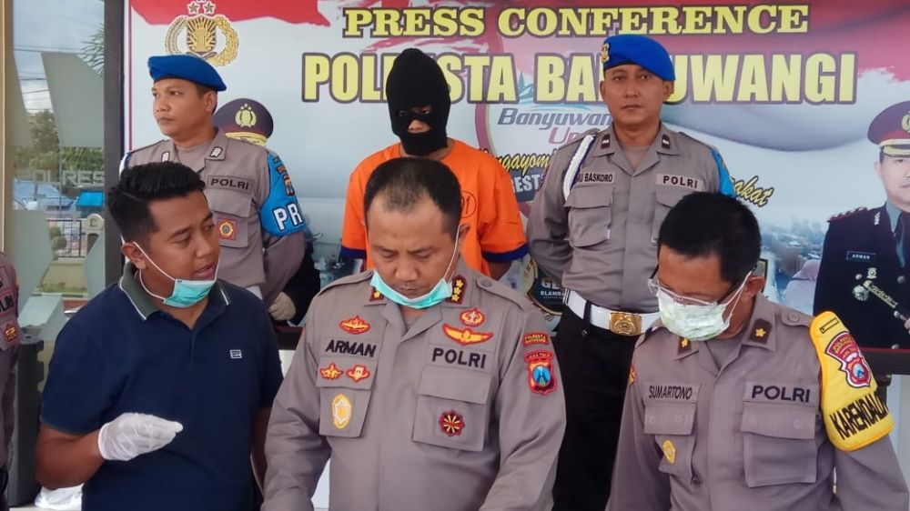 YouTuber di Banyuwangi ditangkap