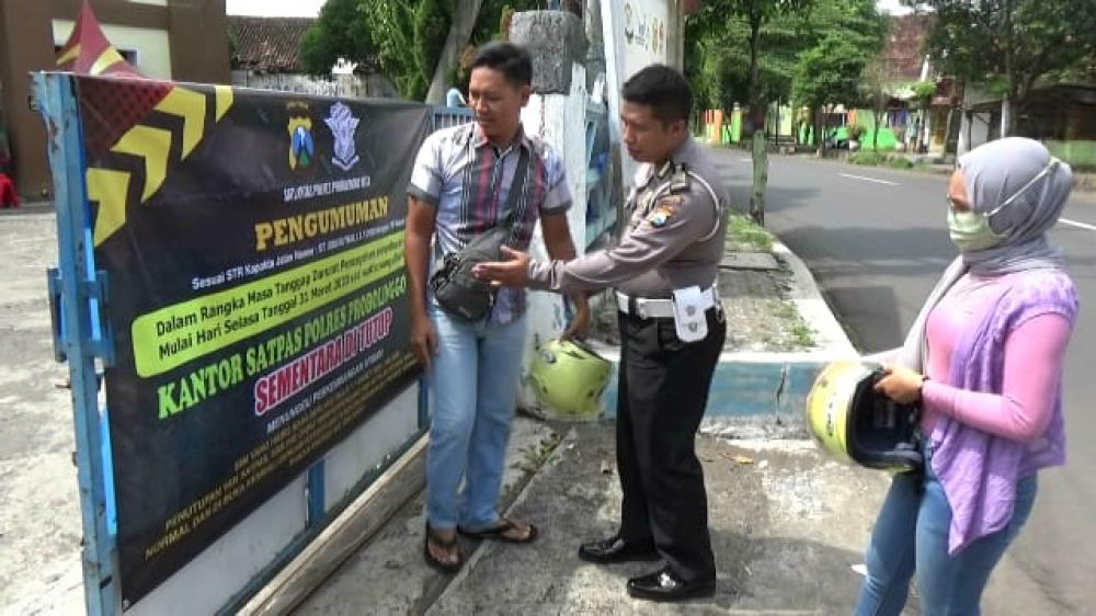 Satpas Polres Probolinggo Kota ditutup sementara