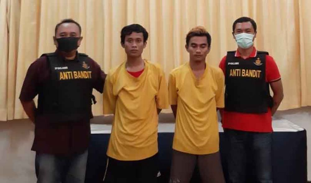 Dua pemuda yang akan pesta sabu diamankan