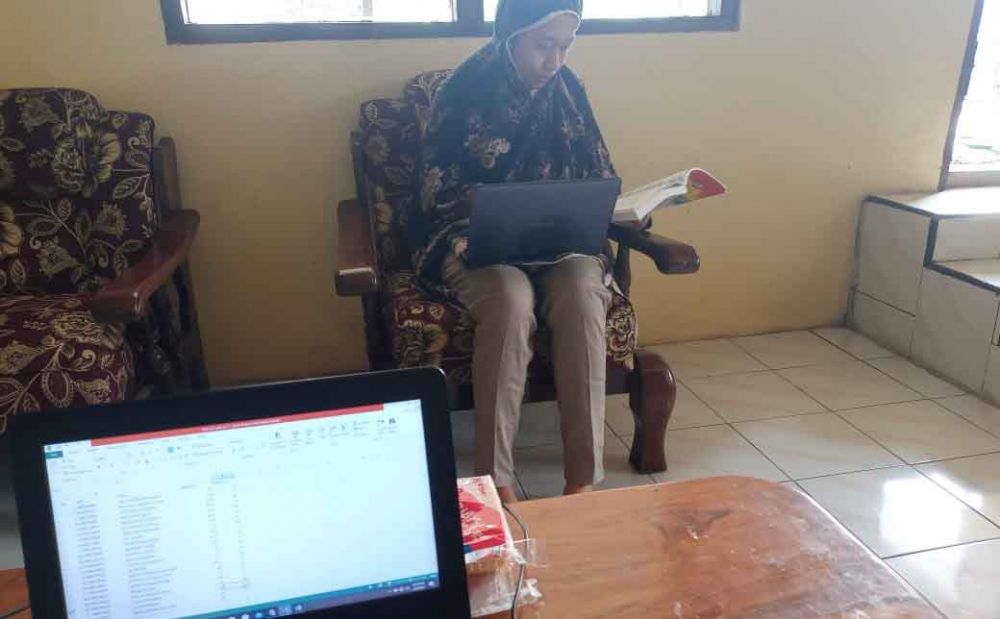 Aktifitas di rumah singgah bagi pemudik