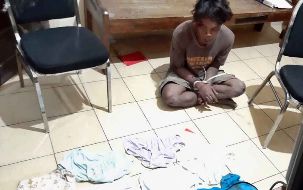 Pencuri celana dalam dan BH diamankan Polsek Purworejo