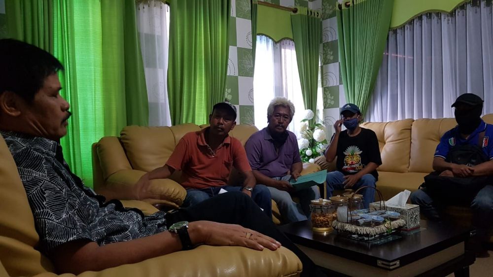 Perwakilan PKL bertemu dengan Kepala Dinas KUPP Kota Probolinggo