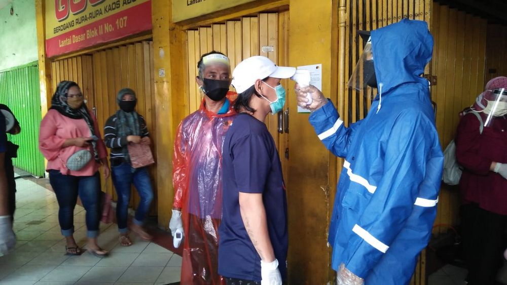 Cegah Corona di Pasar Tradisional Surabaya, Ini Kata Wawali Whisnu