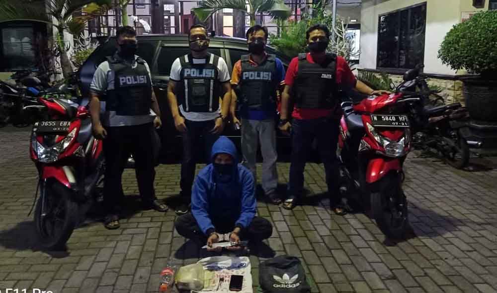 Pelaku begal motor yang ditangkap Unit Reskrim Polsek Singosari Polres Malang 